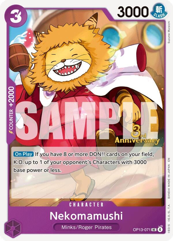 Image for Nekomamushi (OP13-071) (OP13 ANN) - One Piece Card Game