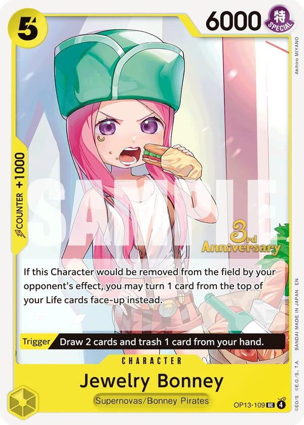 Jewelry Bonney (109) (OP13-109) (OP13 ANN)