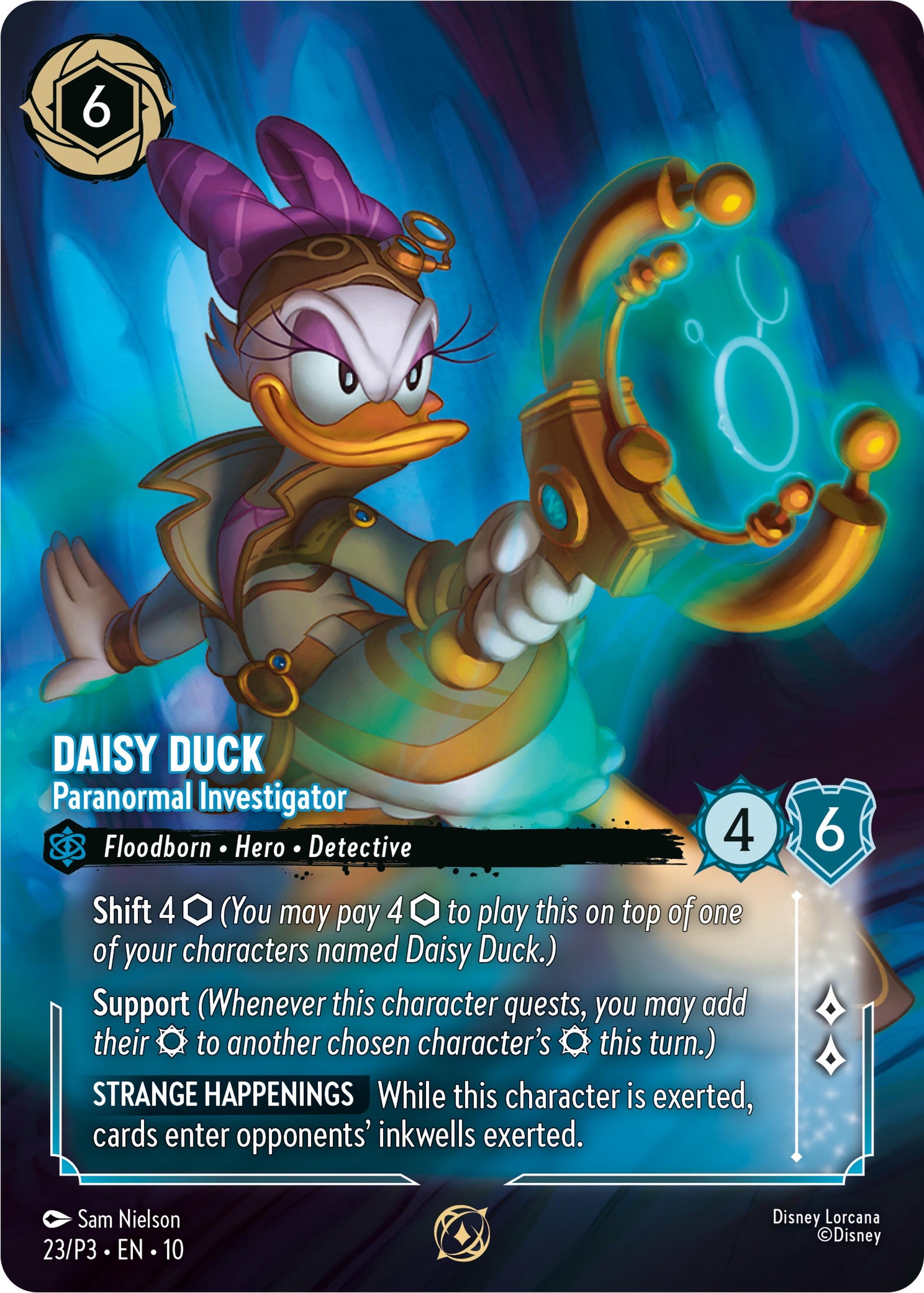 Daisy Duck - Paranormal Investigator (Store Championship Participant) (23) (DLPC)