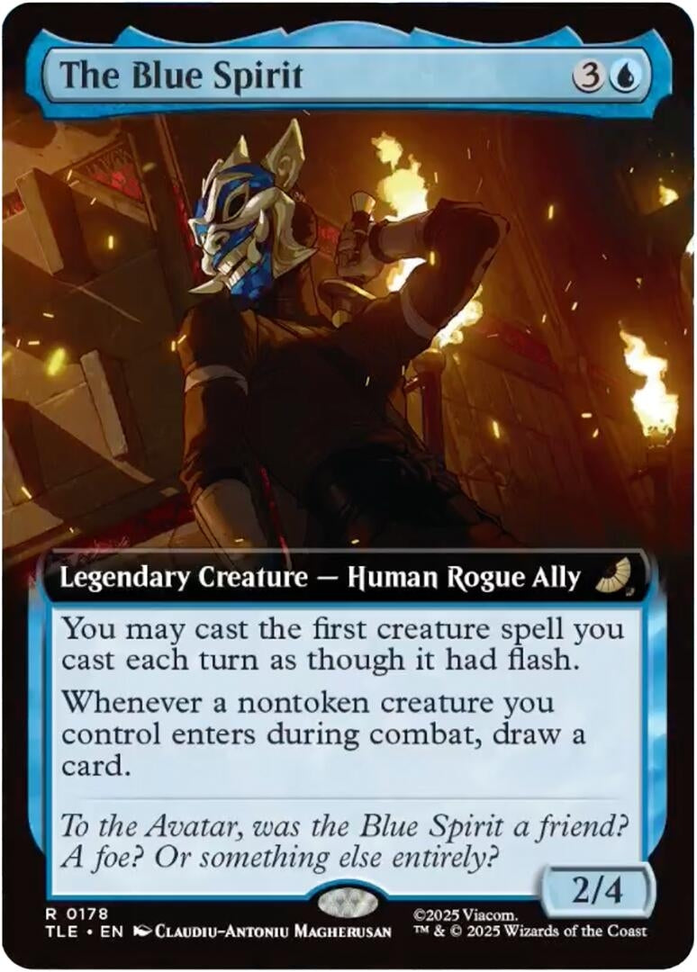 The Blue Spirit (Extended Art) (178) (TLE)