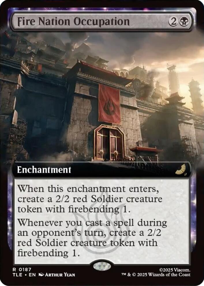 Fire Nation Occupation (Extended Art) (187) (TLE)