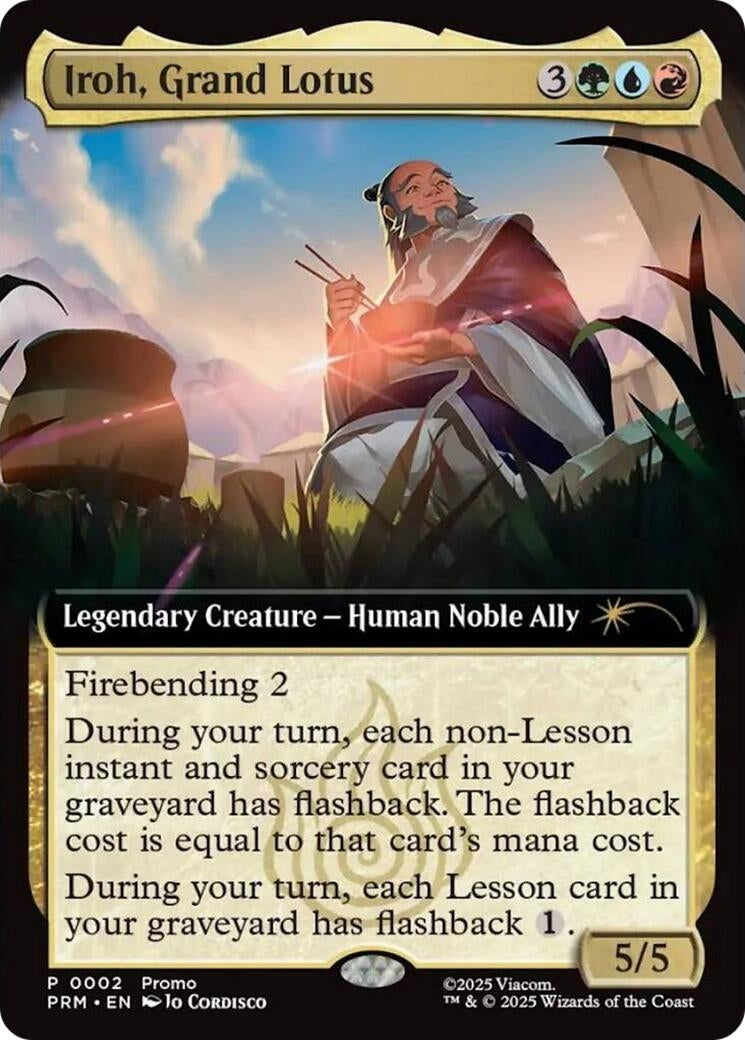 Iroh, Grand Lotus (Extended Art) (2) (UMP)