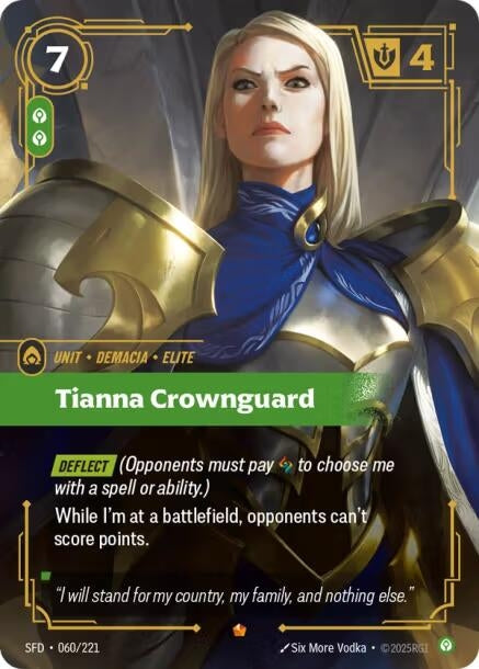 Tianna Crownguard (060/221) (SFD)