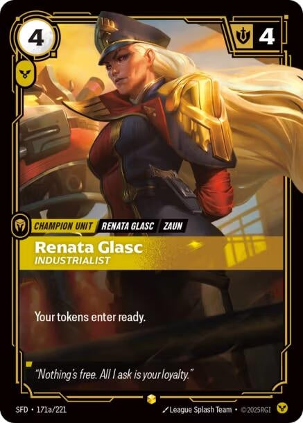 Renata Glasc - Industrialist (Alternate Art) (171a/221) (SPF)