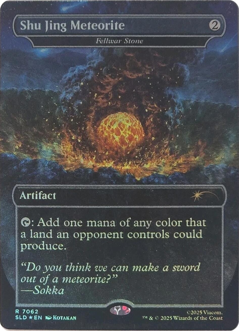 Shu Jing Meteorite - Fellwar Stone (Rainbow Foil) (7062) (SLD)