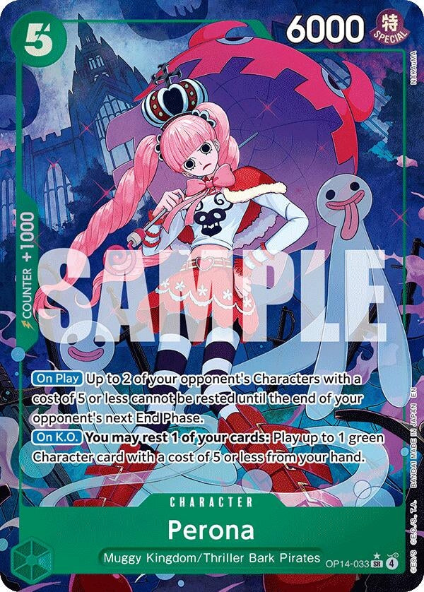 Perona - OP14-033 (Alternate Art) (OP14-033) (OP14)
