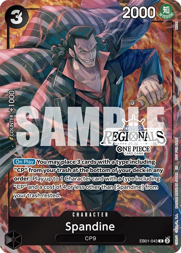 Image for Spandine (Online Regional Participation Pack 2025 Vol.1) (EB01-043) (OP-PR) - One Piece Card Game