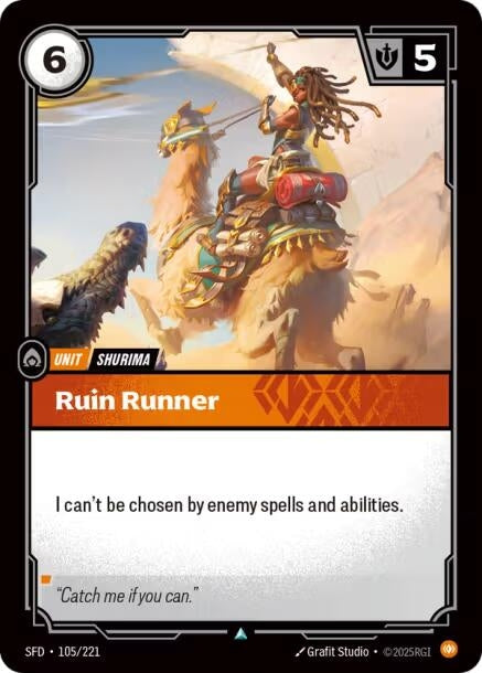 Image for Ruin Runner (105/221) (SFD) - Riftbound: League of Legends Trading Card Game