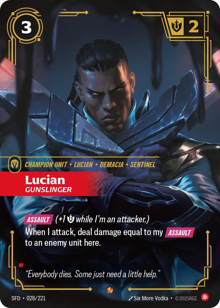Lucian - Gunslinger (028/221) (SPF)