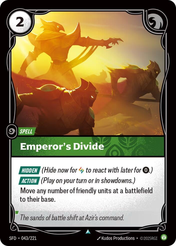 Emperor's Divide (043/221) (SFD)