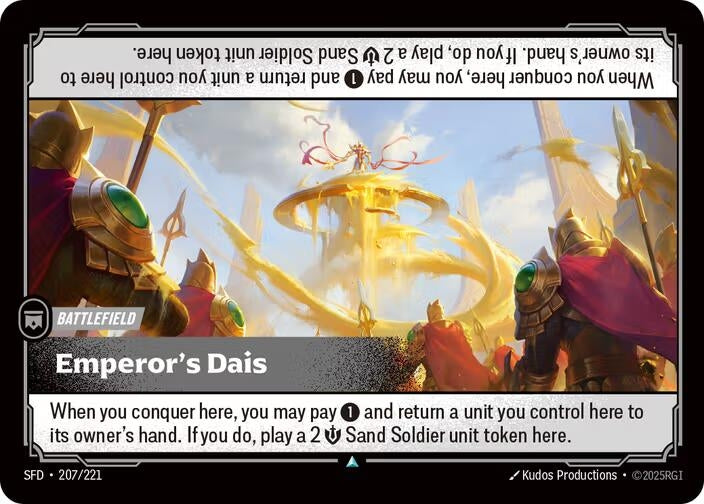 Emperor's Dais (207/221) (SPF)