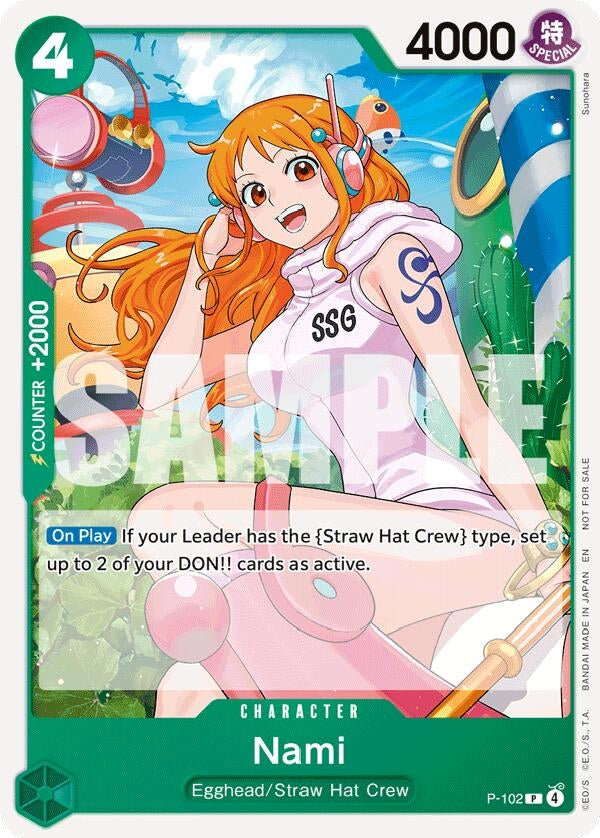 Image for Nami (Store Tournament 2025 Vol. 4) (P-102) (OP-PR) - One Piece Card Game