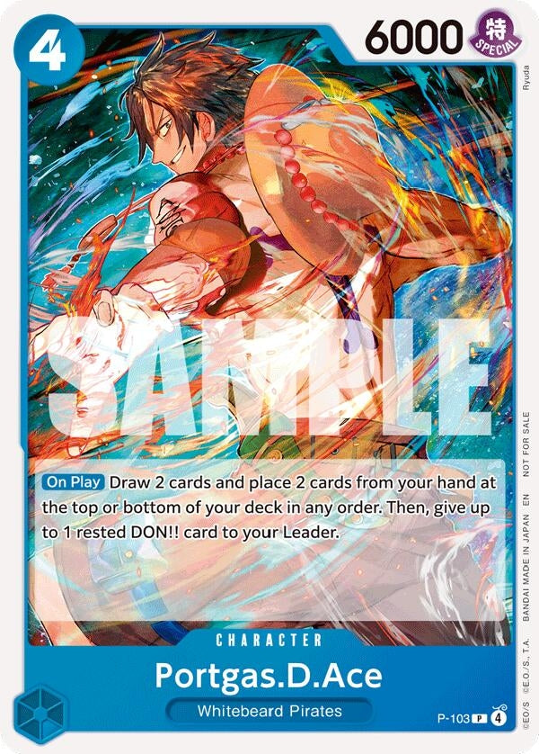 Portgas.D.Ace (Store Tournament 2025 Vol. 4) (P-103) (OP-PR)