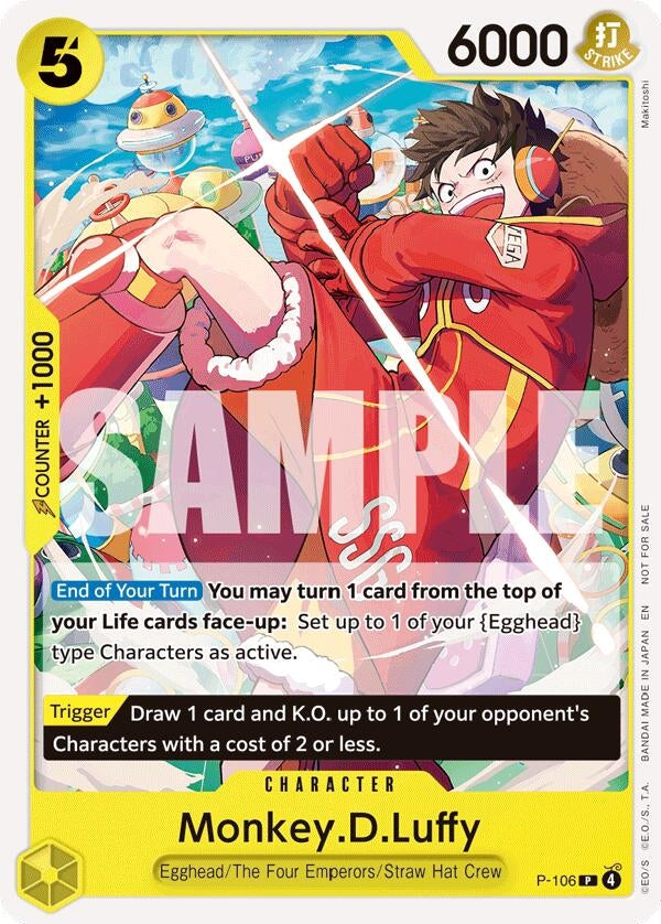 Image for Monkey.D.Luffy (Store Tournament 2025 Vol. 4) (P-106) (OP-PR) - One Piece Card Game