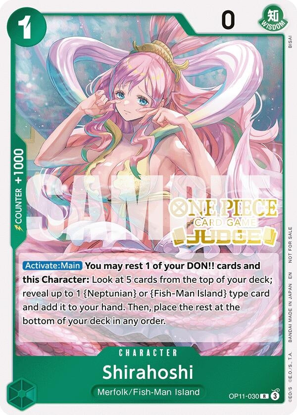 Shirahoshi (Judge Pack Vol. 7) (OP11-030) (OP-PR)