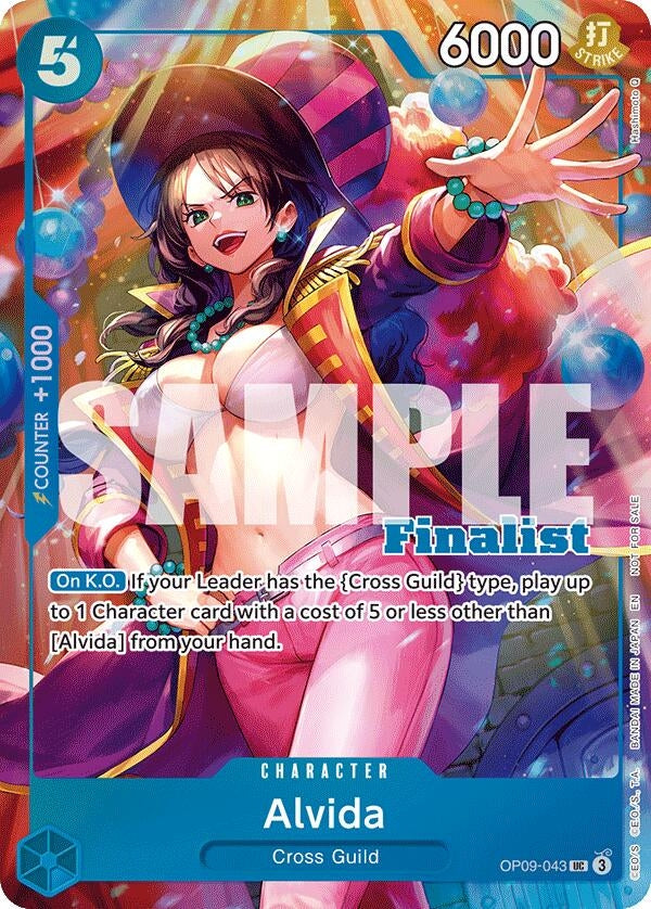 Alvida (CS 25-26 Finalist Card Set 2) (OP09-043) (OP-PR)
