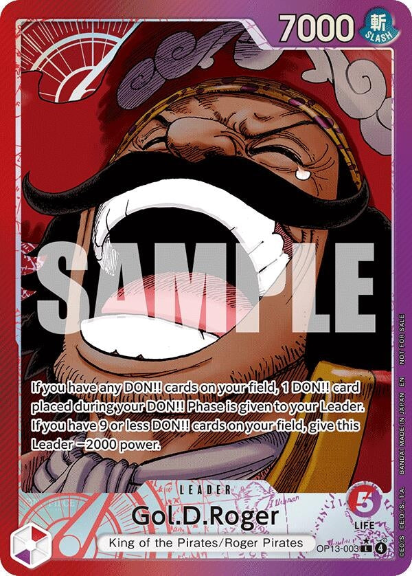 Gol.D.Roger (Jumbo) (OP13-003) (OP-PR)