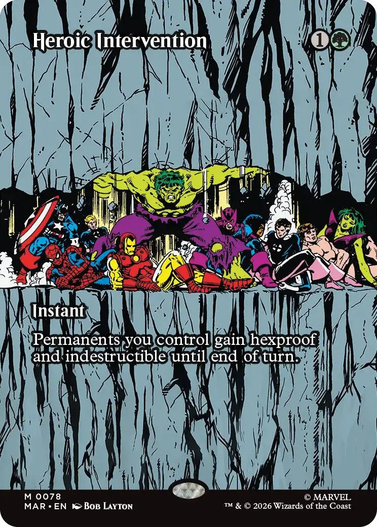 Heroic Intervention (0078) (Borderless) (78) (MAR)