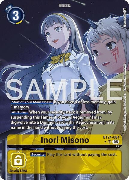 Inori Misono (Alternate Art) (BT24-084 SR) (BT-24)