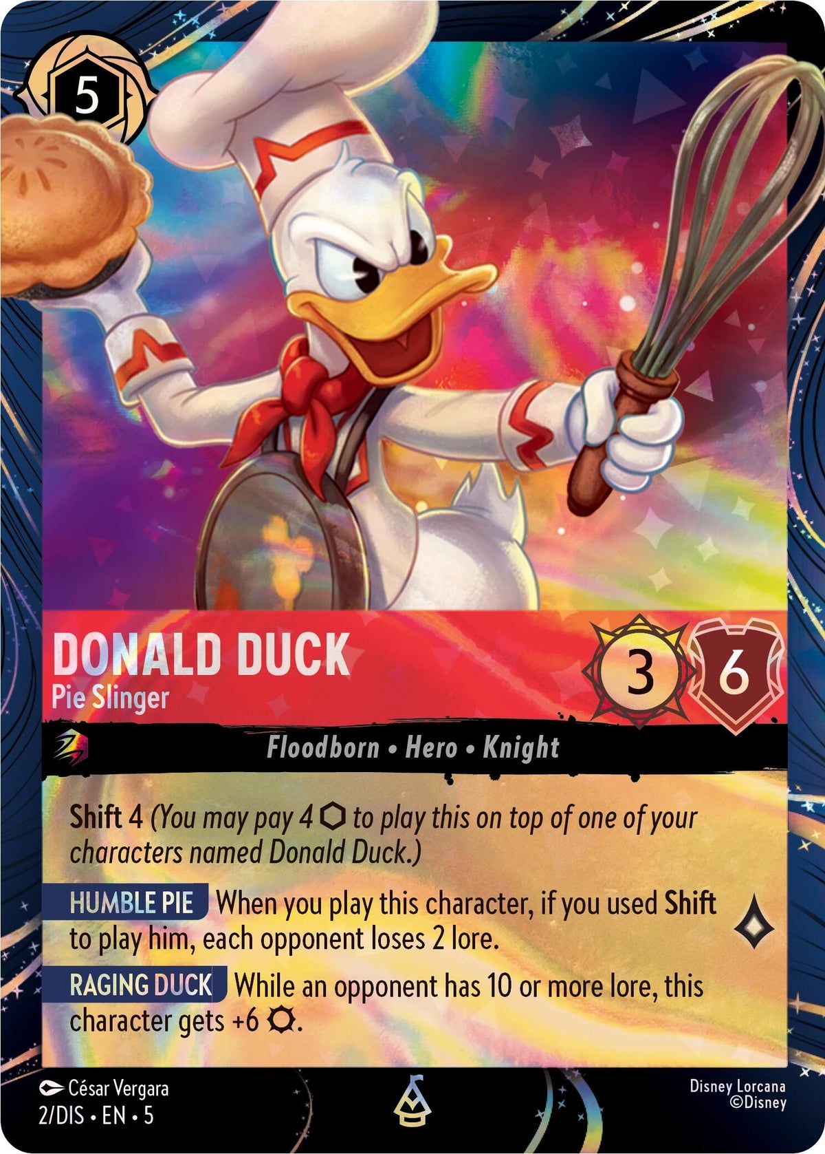 Donald Duck - Pie Slinger (2) (DLPC)