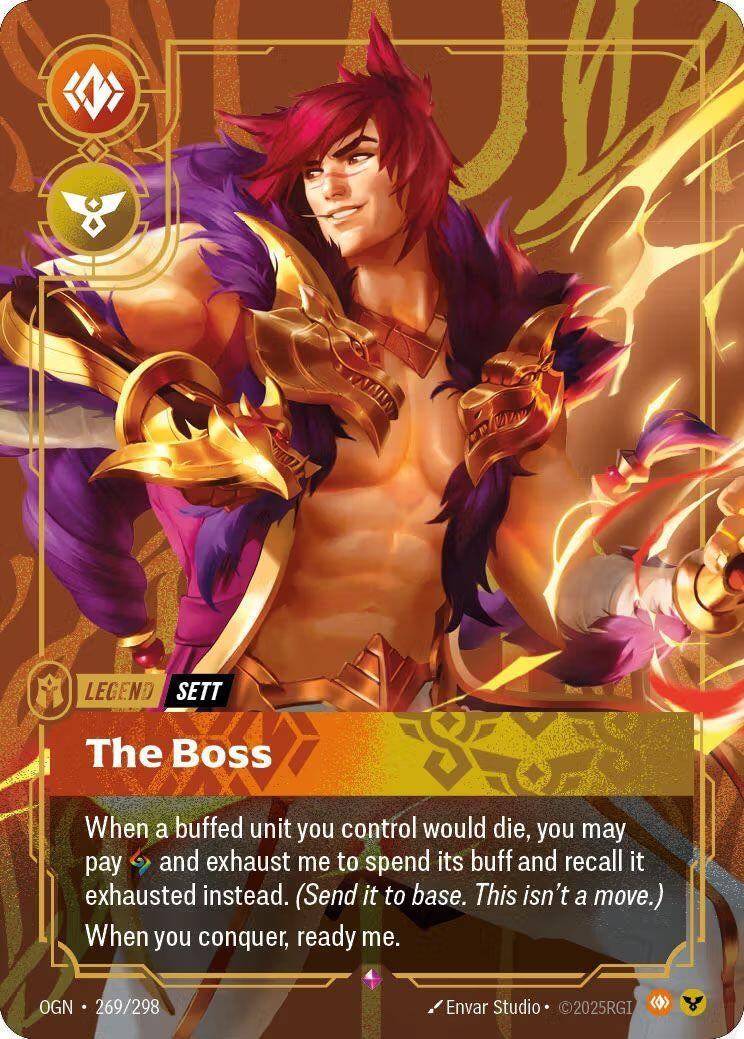 Sett - The Boss (Metal) (269/298) (OPP)