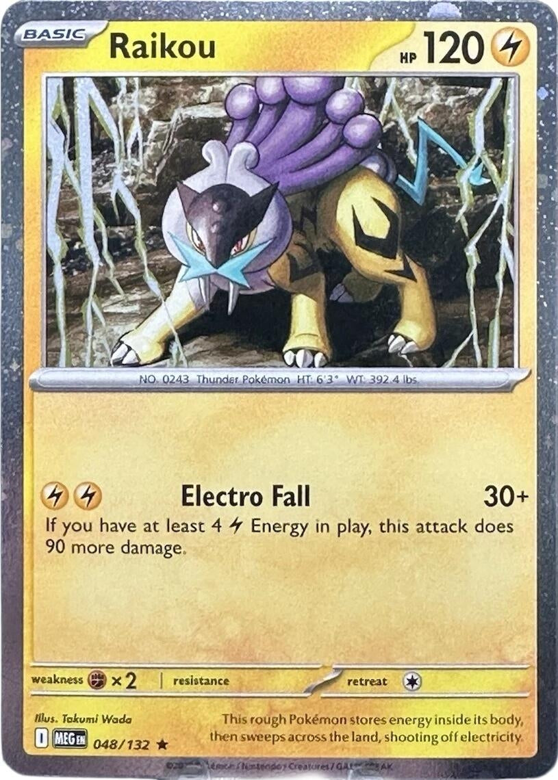 Raikou - 048/132 (Cosmos Holo) (048/132) (MCAP)