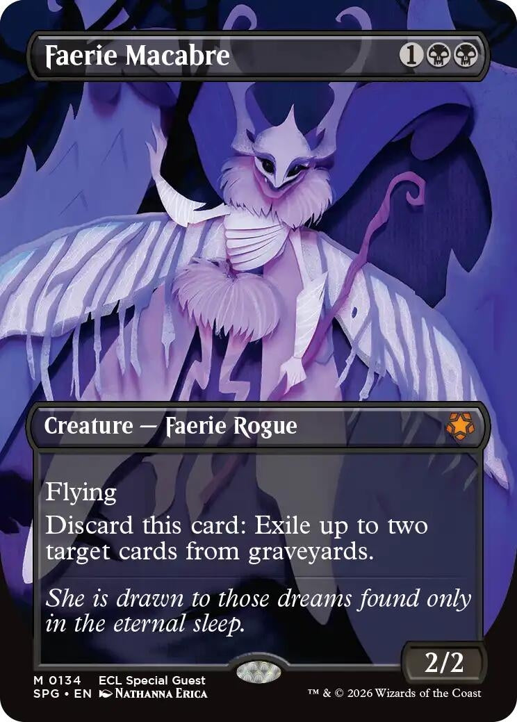 Faerie Macabre (Borderless) (134) (SPG)