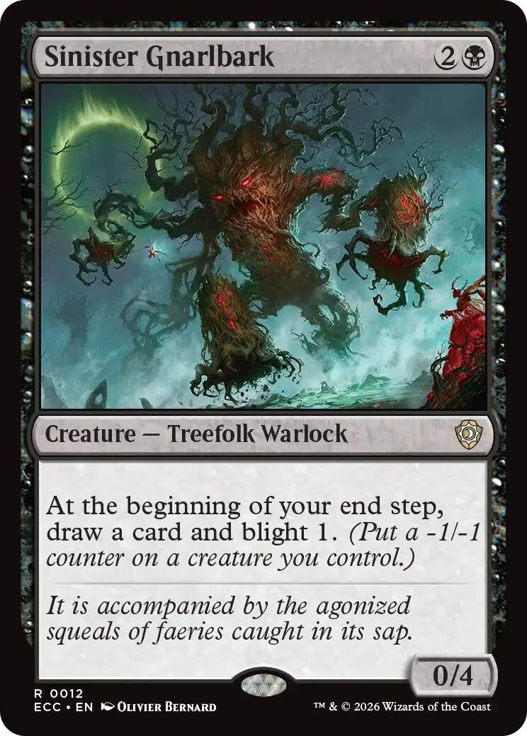 Sinister Gnarlbark (12) (ECC)