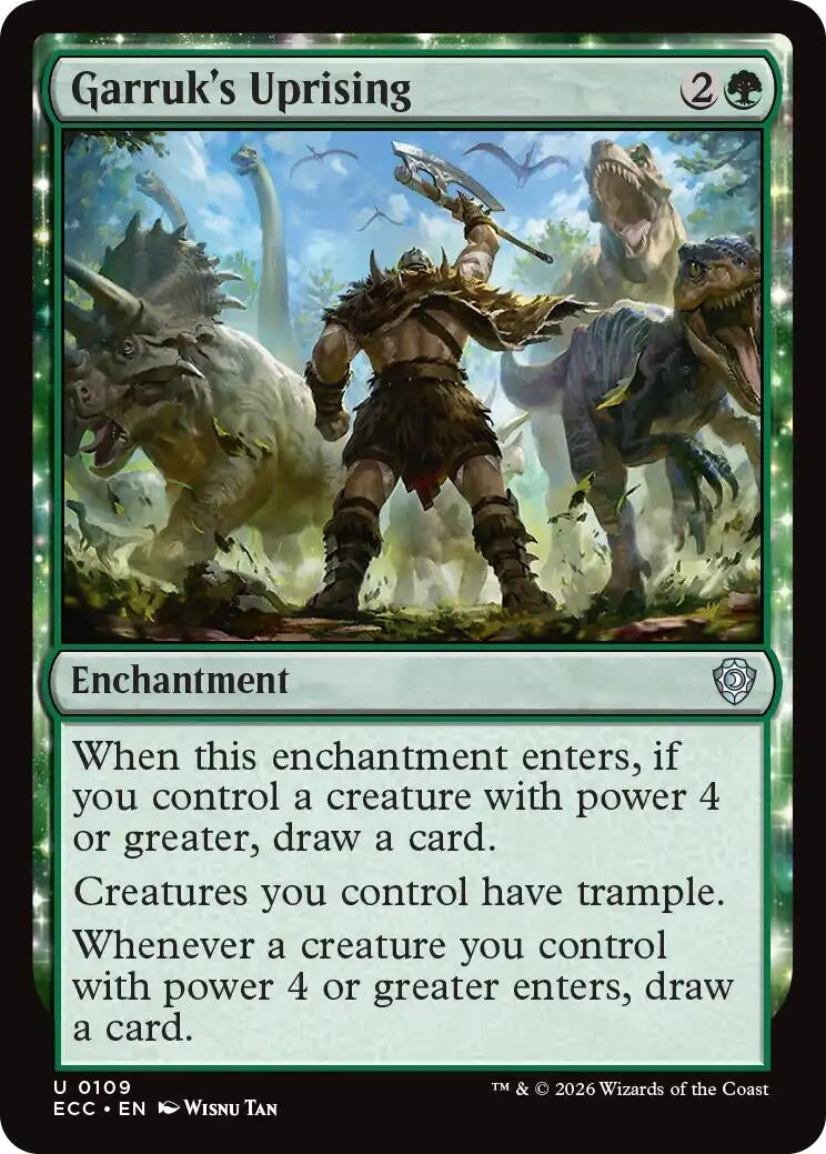 Garruk's Uprising (109) (ECC)