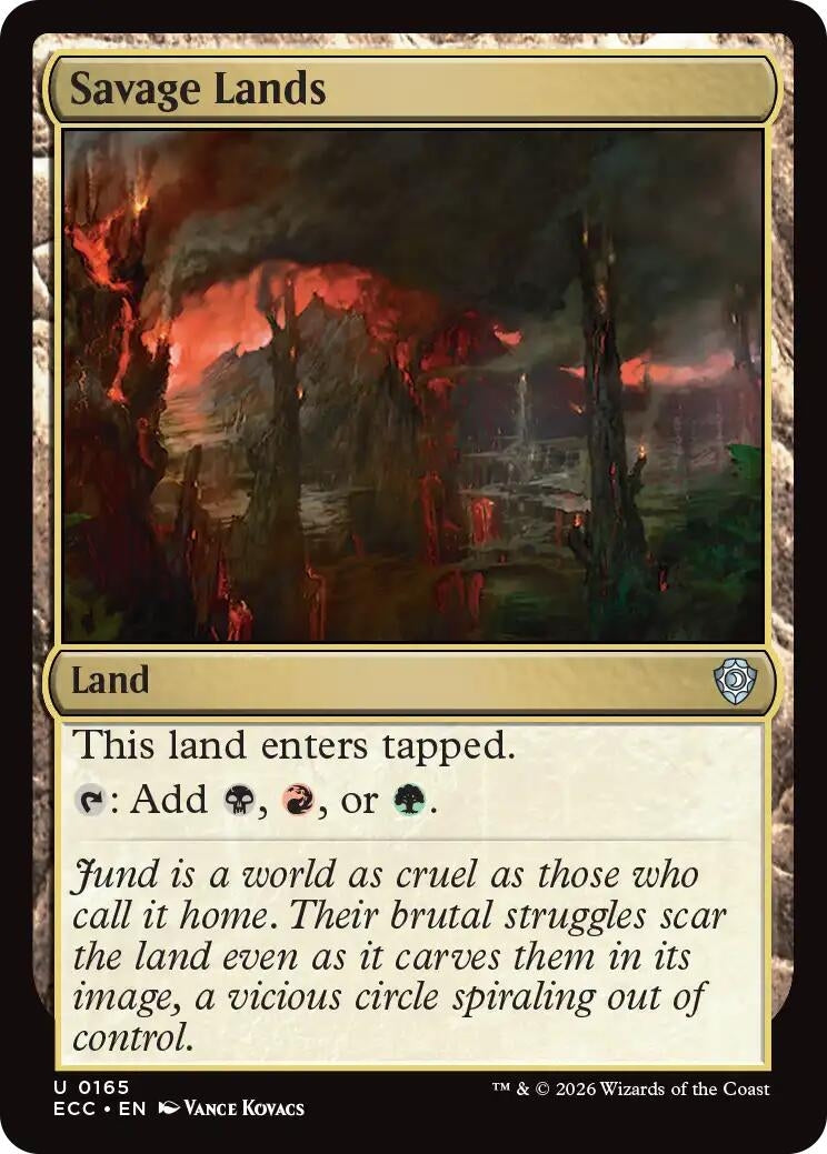 Savage Lands (165) (ECC)