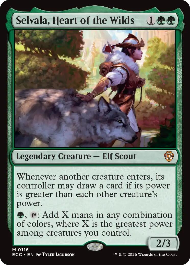 Selvala, Heart of the Wilds (116) (ECC)