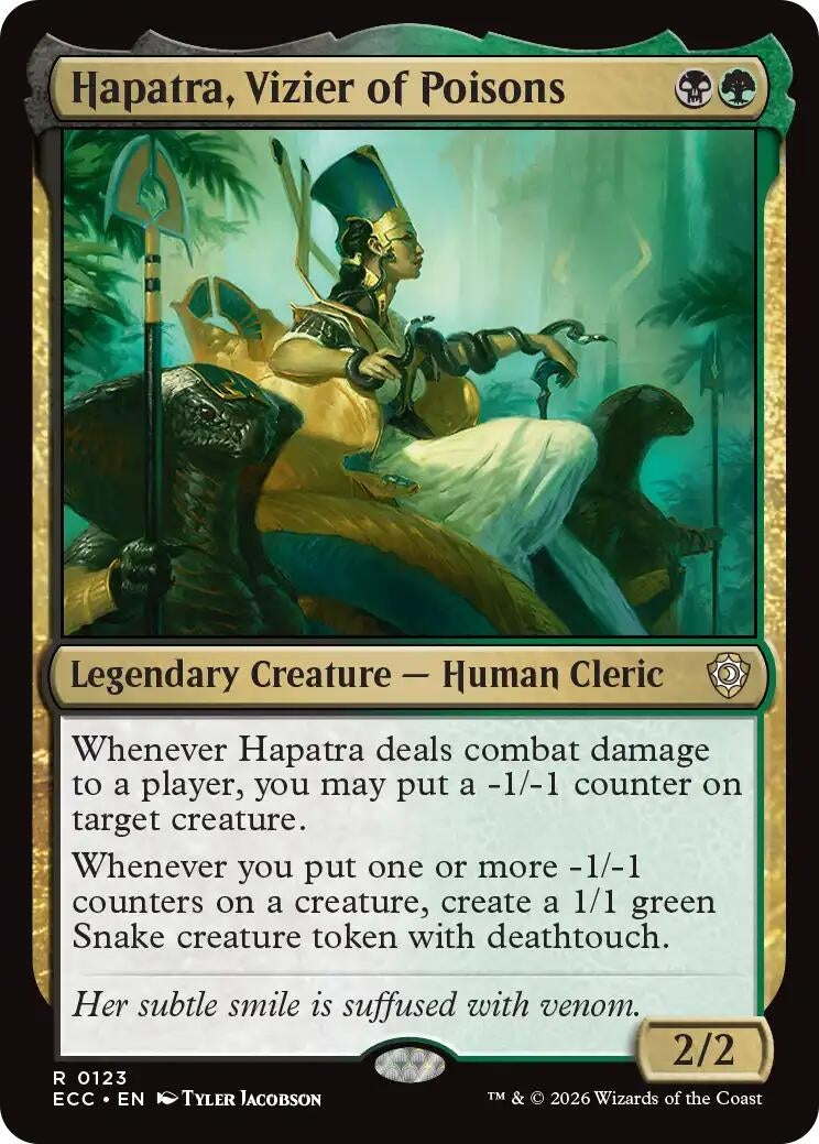Hapatra, Vizier of Poisons (123) (ECC)