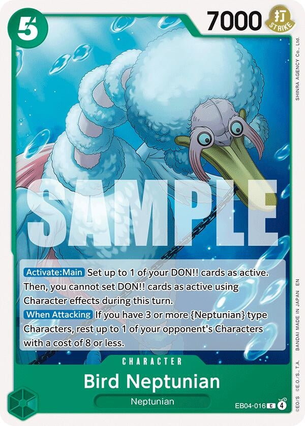 Image for Bird Neptunian (EB04-016) (OP14) - One Piece Card Game