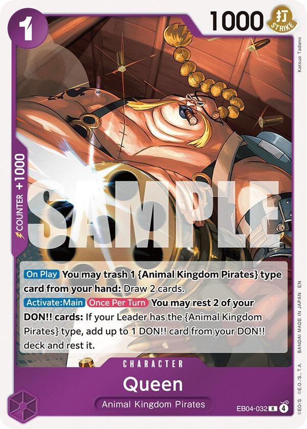 Image for Queen (EB04-032) (OP14) - One Piece Card Game