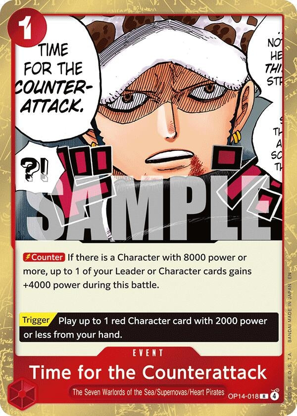 Image for Time for the Counterattack (OP14-018) (OP14) - One Piece Card Game