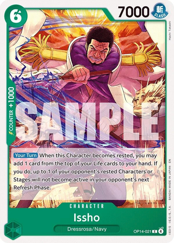 Image for Issho - OP14-021 (OP14-021) (OP14) - One Piece Card Game