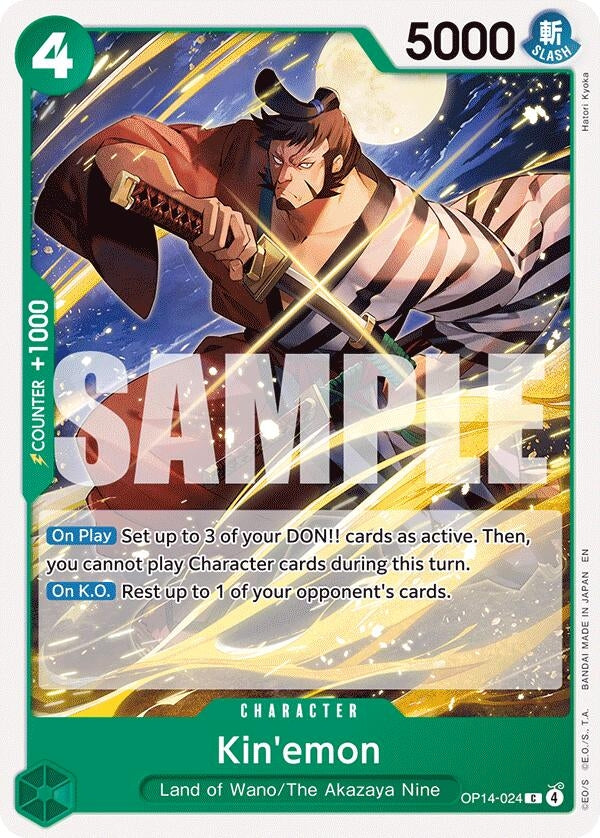 Image for Kin'emon (OP14-024) (OP14) - One Piece Card Game