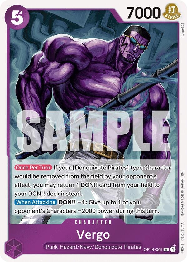 Image for Vergo (OP14-061) (OP14) - One Piece Card Game