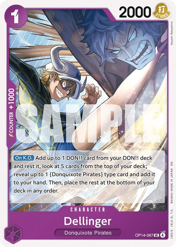 Image for Dellinger (OP14-067) (OP14) - One Piece Card Game