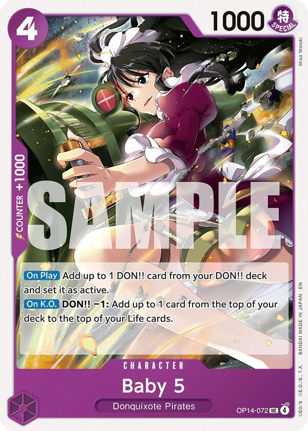 Image for Baby 5 (OP14-072) (OP14) - One Piece Card Game