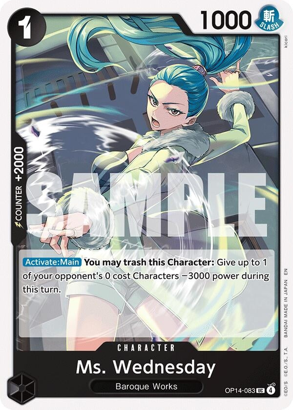 Image for Ms. Wednesday (OP14-083) (OP14) - One Piece Card Game