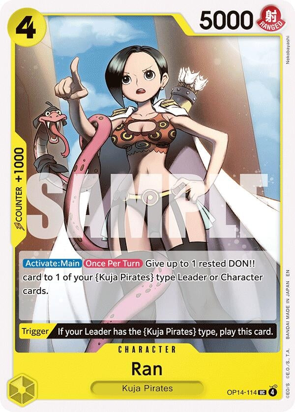 Image for Ran (OP14-114) (OP14) - One Piece Card Game