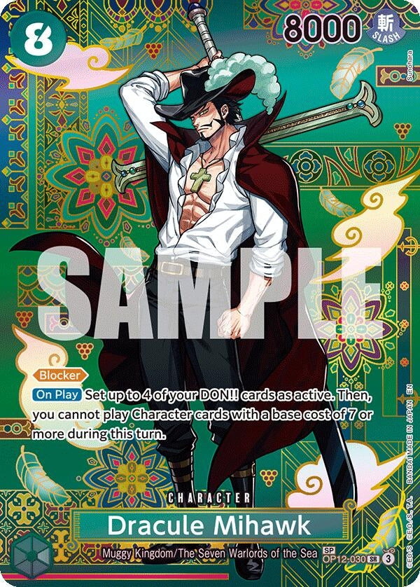 Dracule Mihawk - OP12-030 (SP) (OP12-030) (OP14)