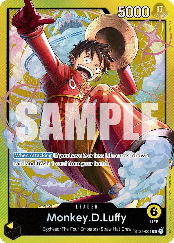 Monkey.D.Luffy (001) (ST29-001) (ST-29)