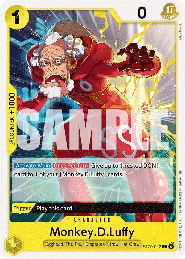 Monkey.D.Luffy (012) (ST29-012) (ST-29)