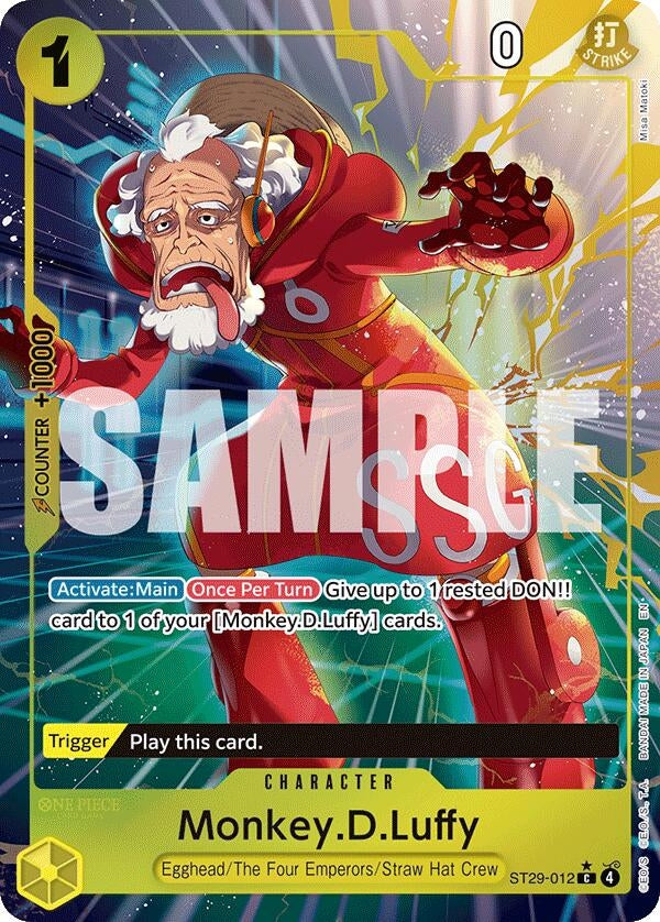 Monkey.D.Luffy (012) (Full Art) (ST29-012) (ST-29)