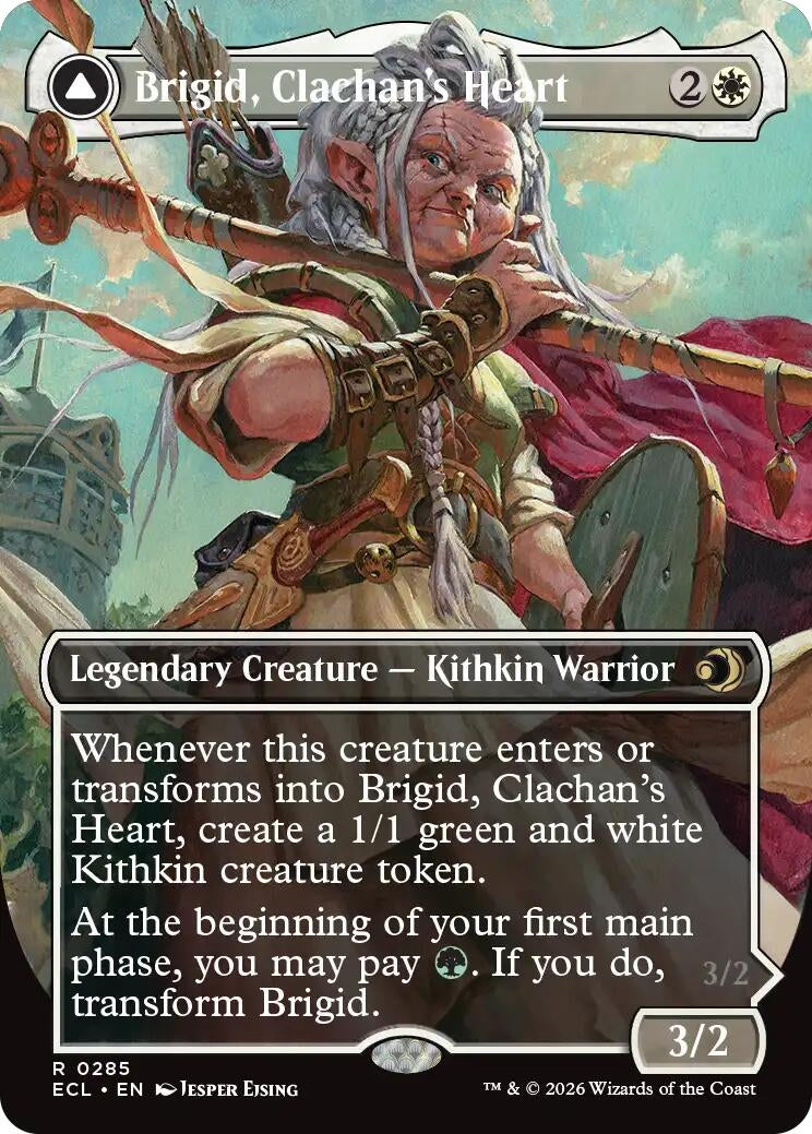 Brigid, Clachan's Heart (Borderless) (285) (ECL)