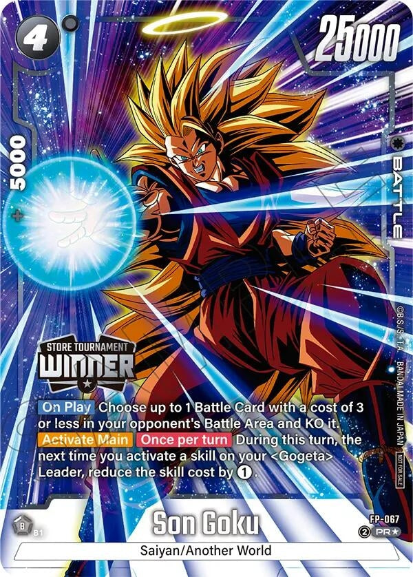 Son Goku (Tournament Pack -Winner- 09) (FP-067) (DBSFW_TPR)