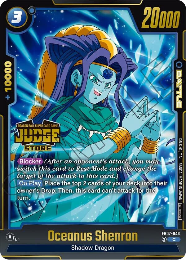 Oceanus Shenron (Judge Pack (Store Judge) 05) (FB07-043) (DBSFW_TPR)