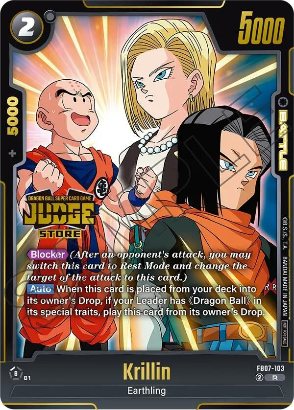Krillin (Judge Pack (Store Judge) 05) (FB07-103) (DBSFW_TPR)